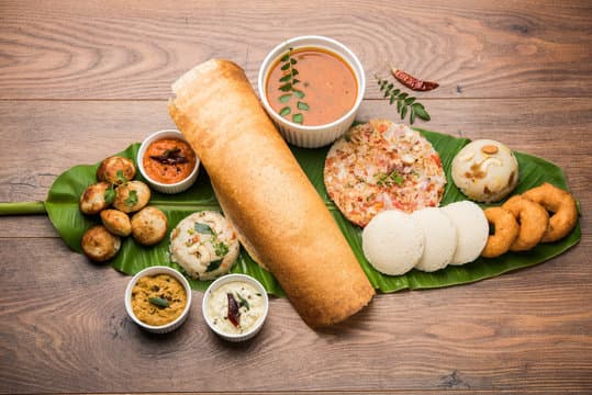 Kerala breakfast dishes