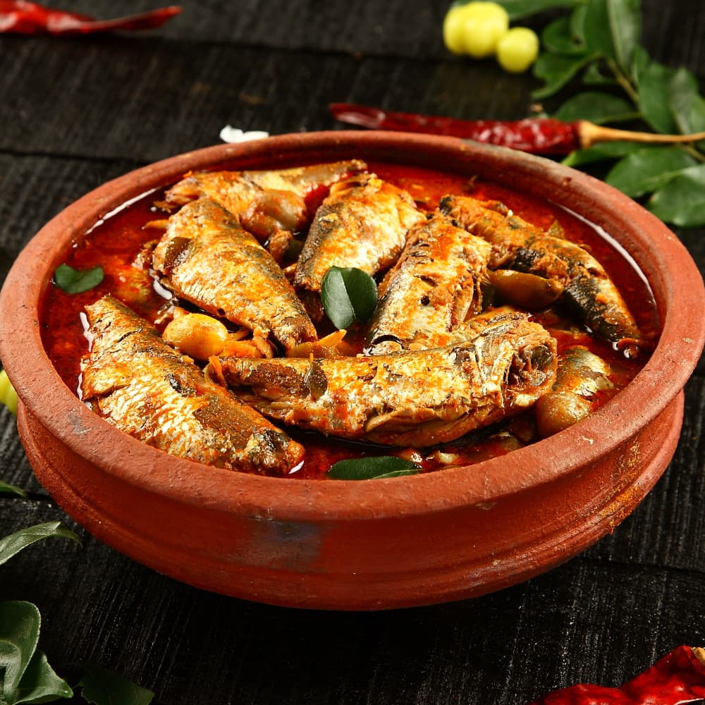 Kerala chicken and fish curry